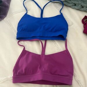 Lululemon Flow Y Nulu sports bra set